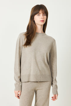 Boyfriend Crewneck - Greige