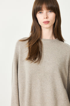 Boyfriend Crewneck - Greige