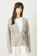 Brushed Cardigan - Greige