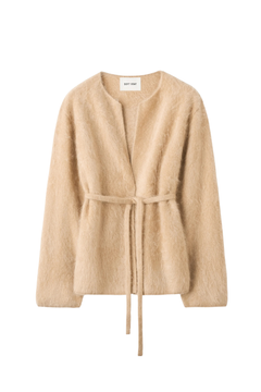 Brushed Cardigan - Camel