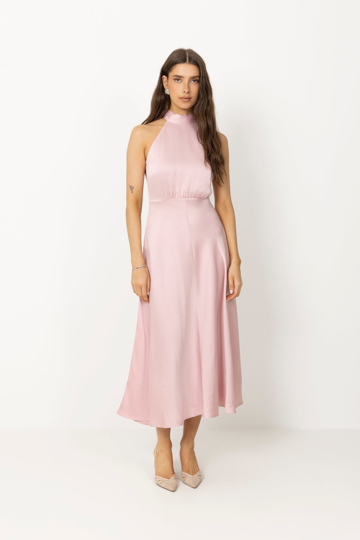 Rheo Dress - Bleached Mauve