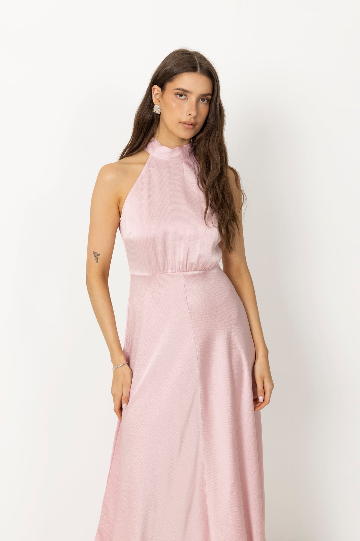 Rheo Dress - Bleached Mauve