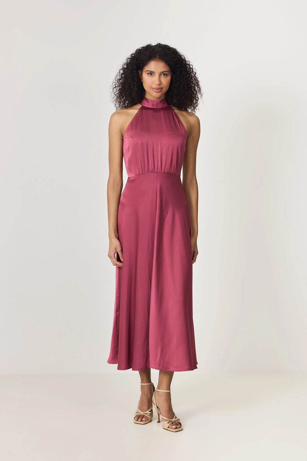 Rheo Dress - Dry Rose