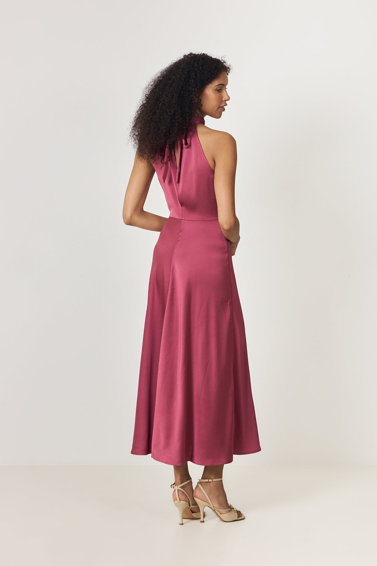 Rheo Dress - Dry Rose