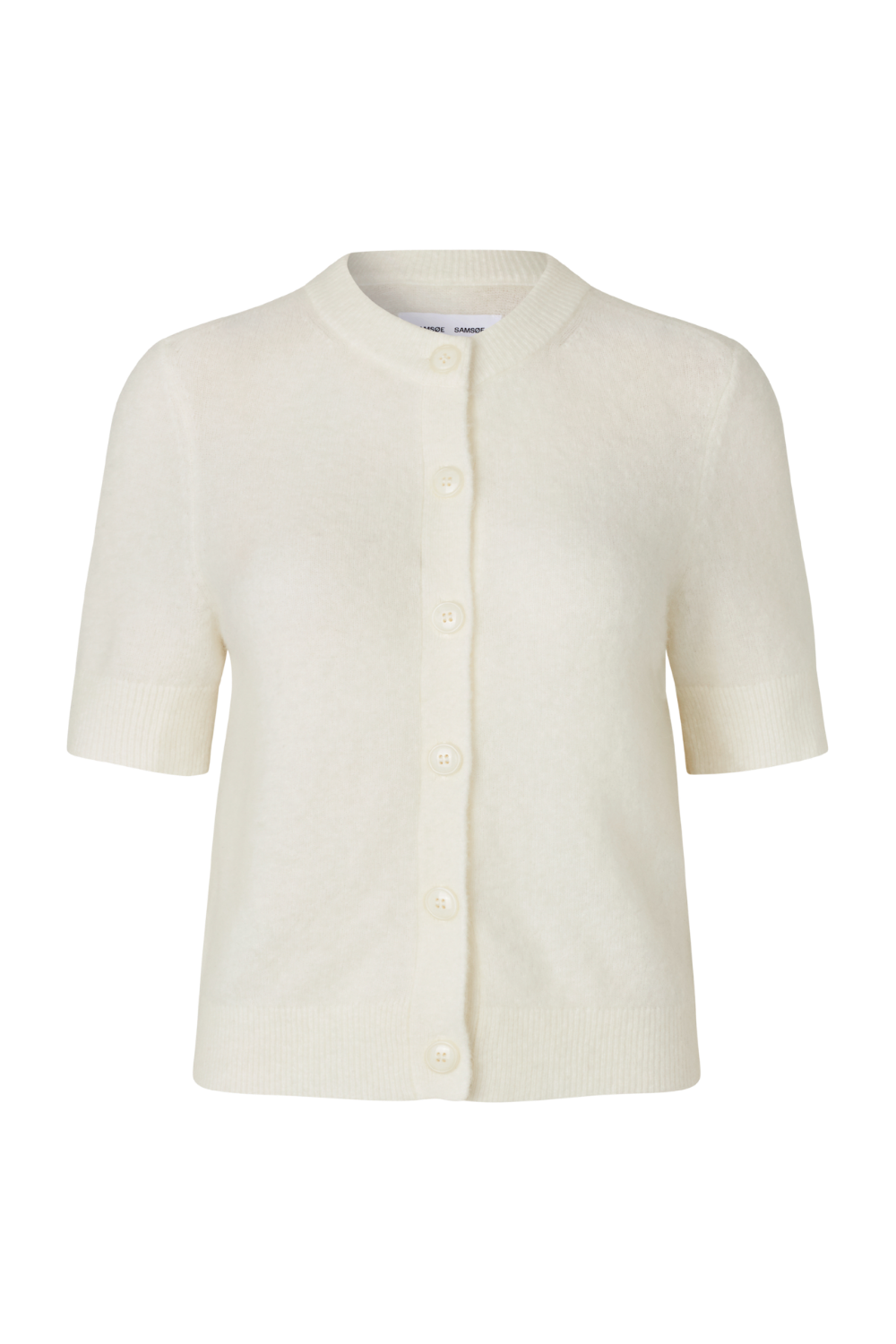 Sanoura SS Cardigan - Egret