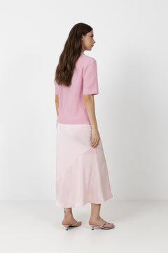 Saanoura Ss Cardigan - Bleached Mauve