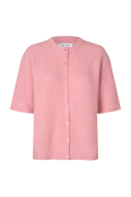 Saanoura Ss Cardigan - Bleached Mauve