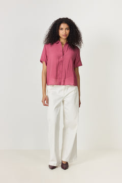 Saminna Ss Shirt - Dry Rose