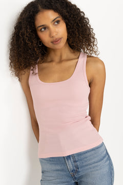 Saamanza Tank Top - Bleached Mauve
