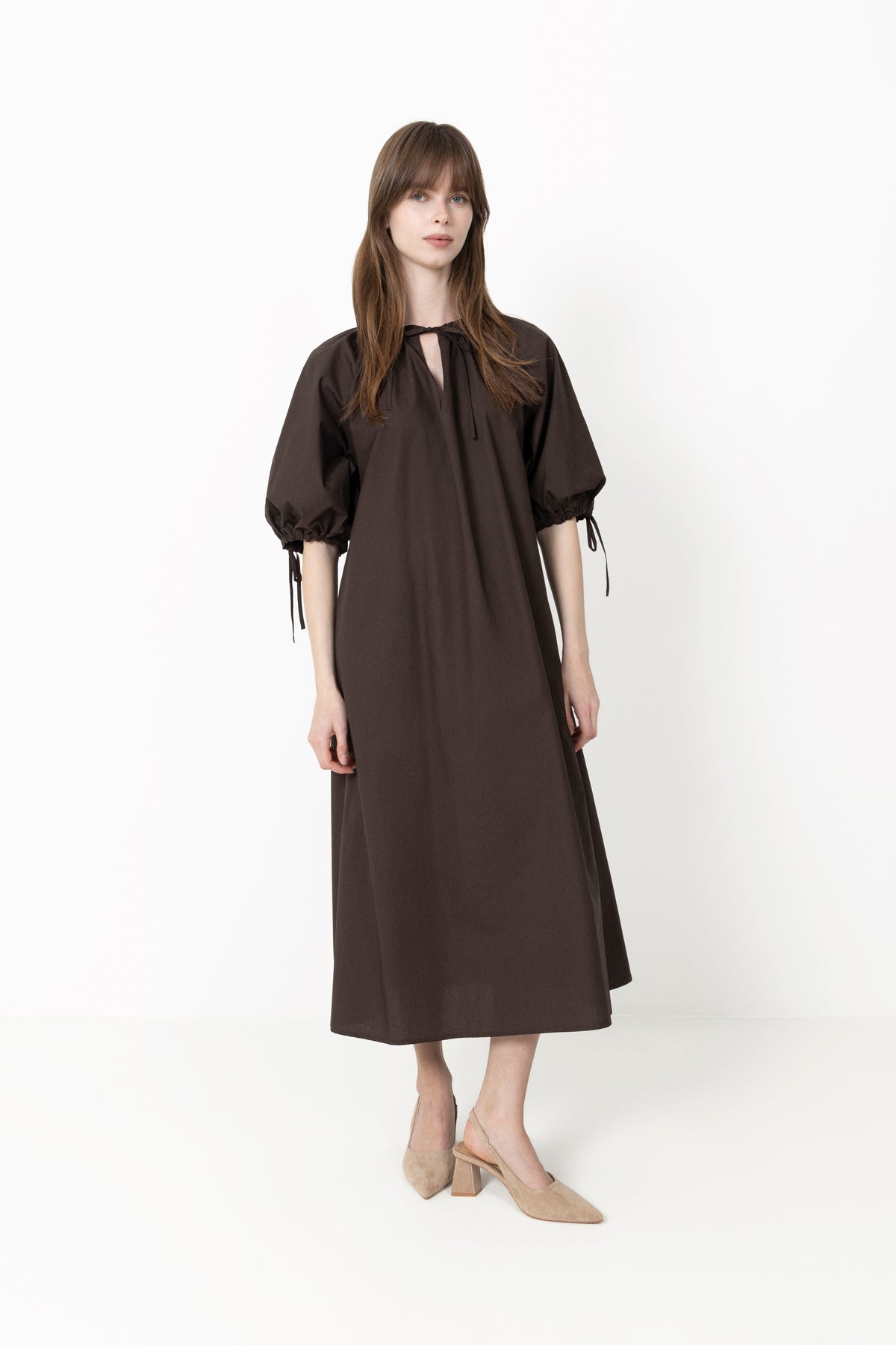 Samateran Dress - Mulch
