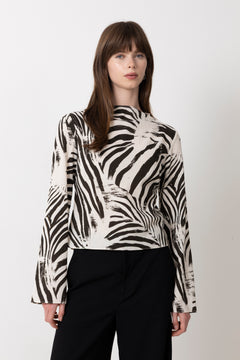 Samiller LS Top - Faded Zebra