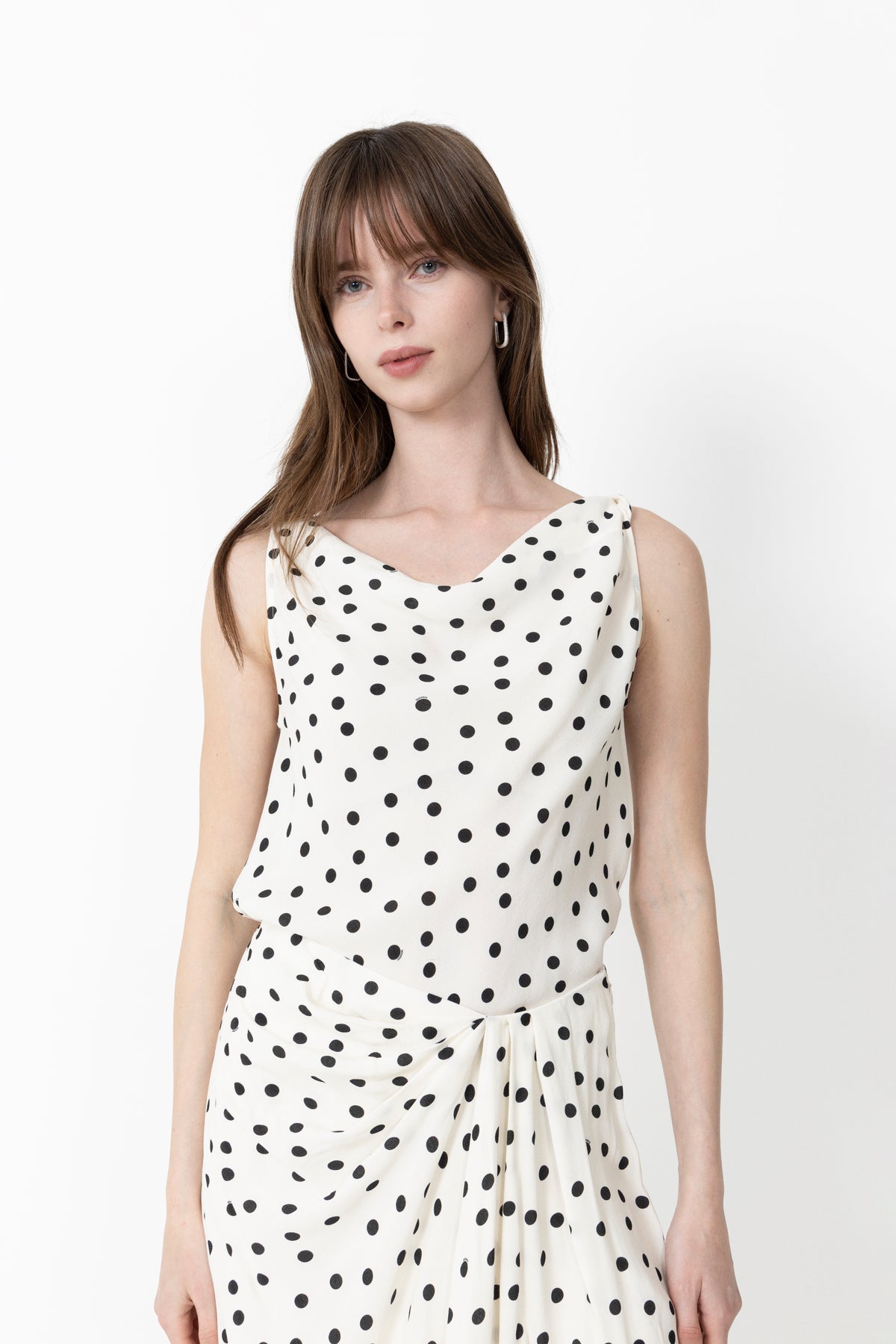 Sapoppy Top - Drifting Dots Egret