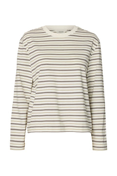 Essential Ls Striped Boxy Tee - Delicioso Multi Stripe