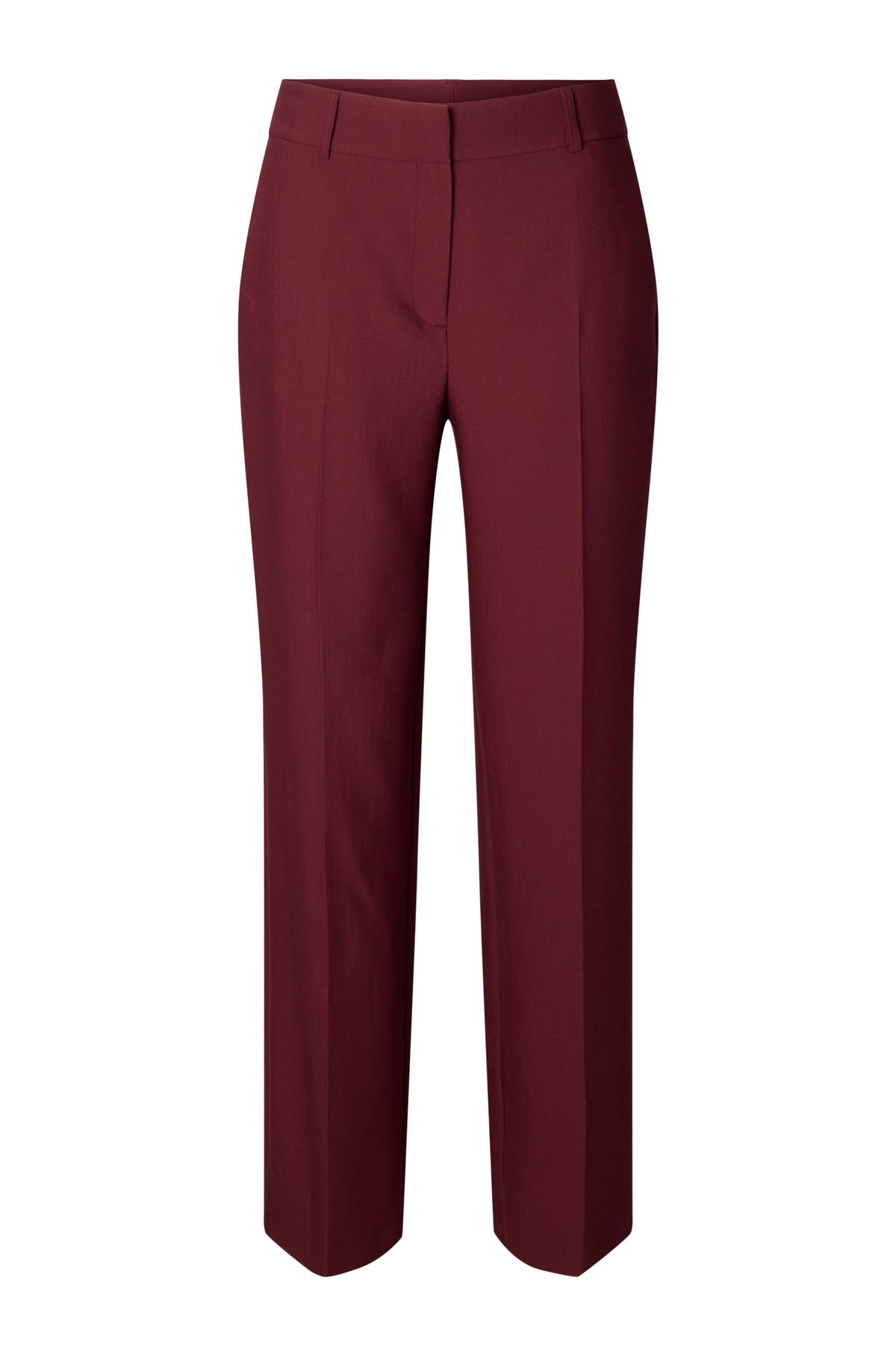 Rita Mw Wide Pant Mel - Tawny Port Melange