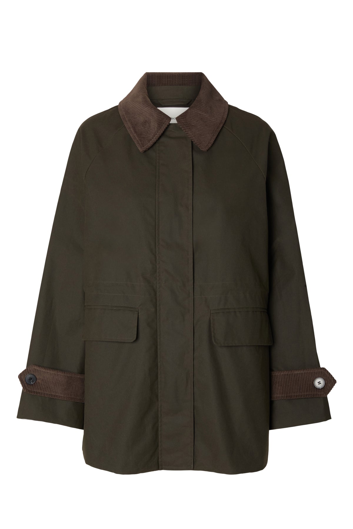 Wilma Waxed Jacket - Grape Leaf