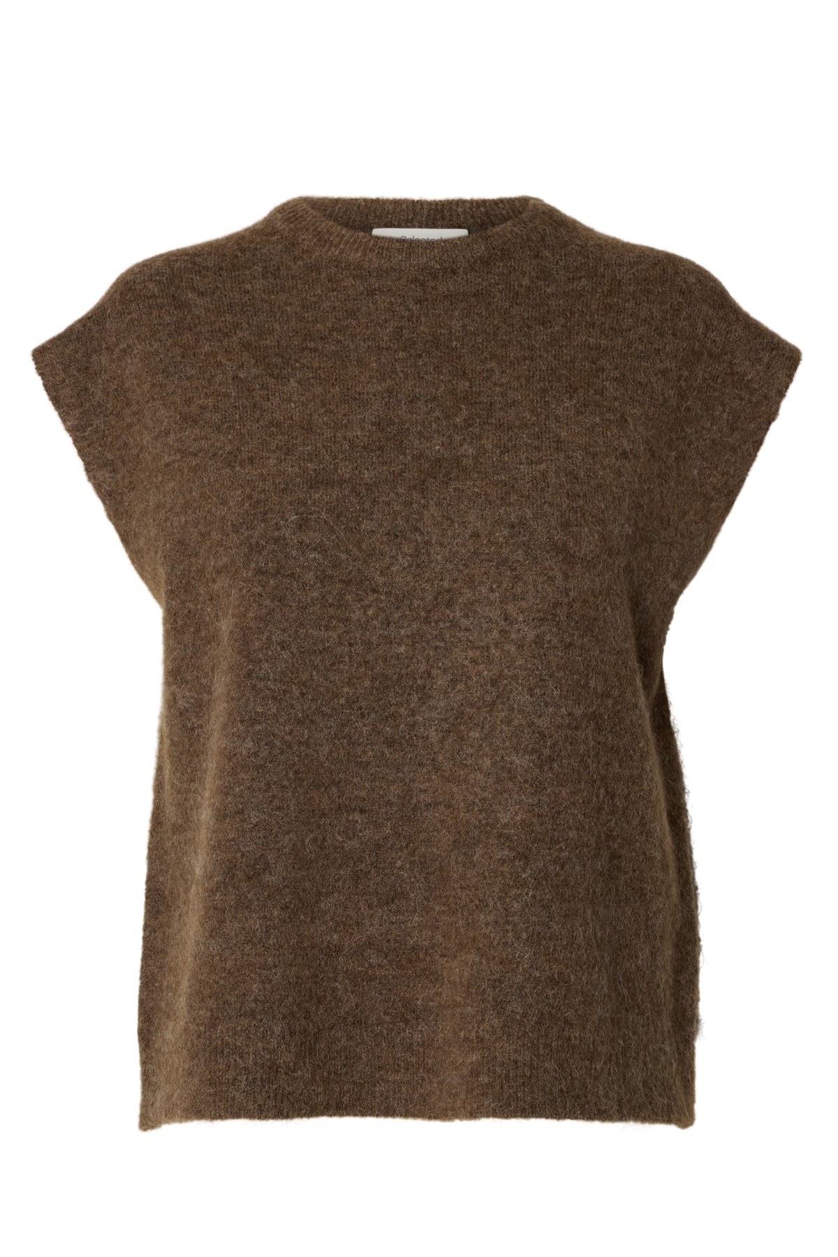 Lulu Sl Knit Vest - Dachshund Melange