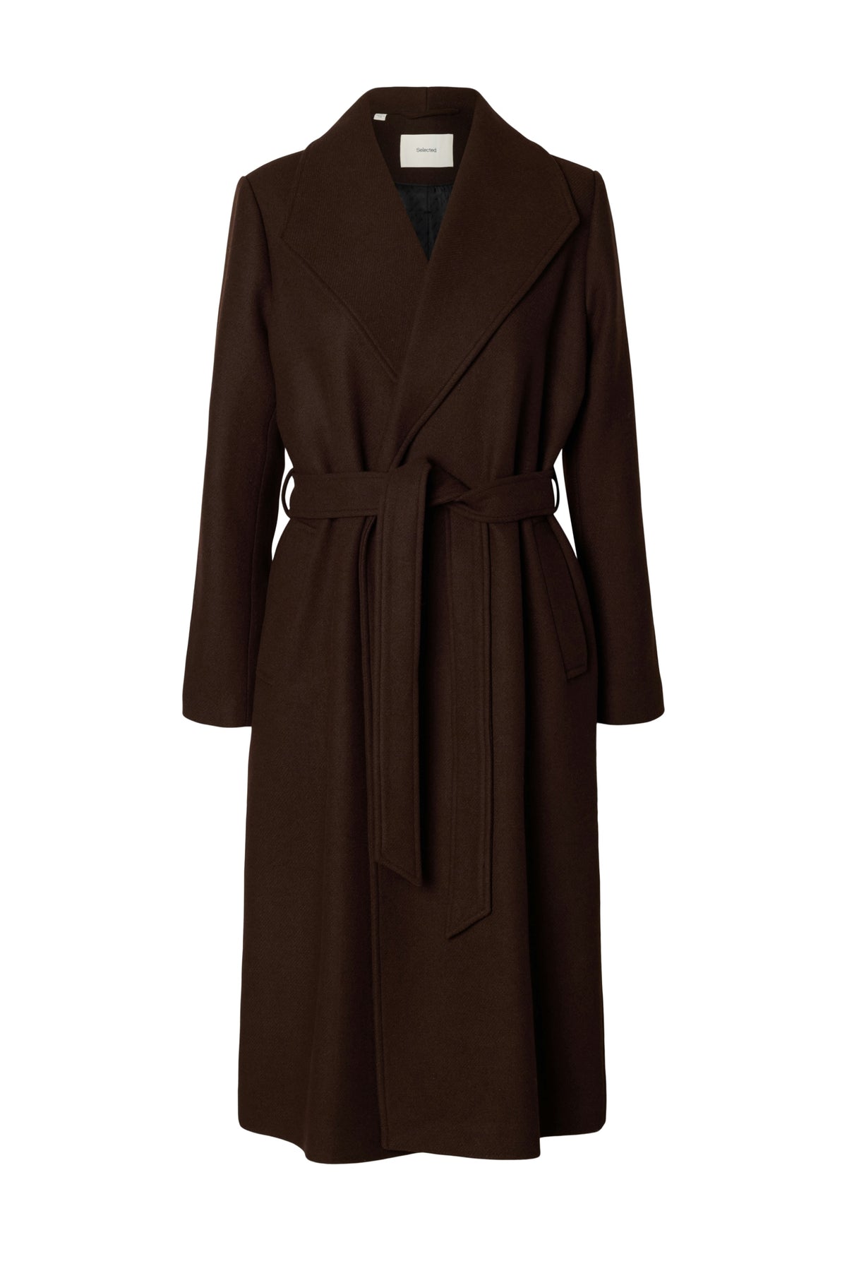 Zia-Rosa Wool Blend Coat - Delicioso Melange
