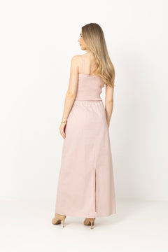 Jamila Dress - Off Pink