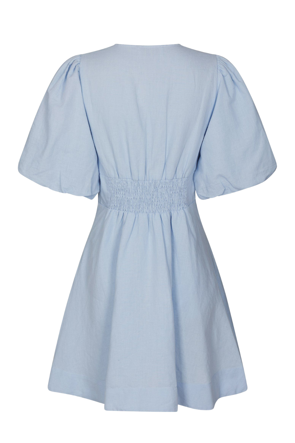 Halli Linen Dress - Light Blue