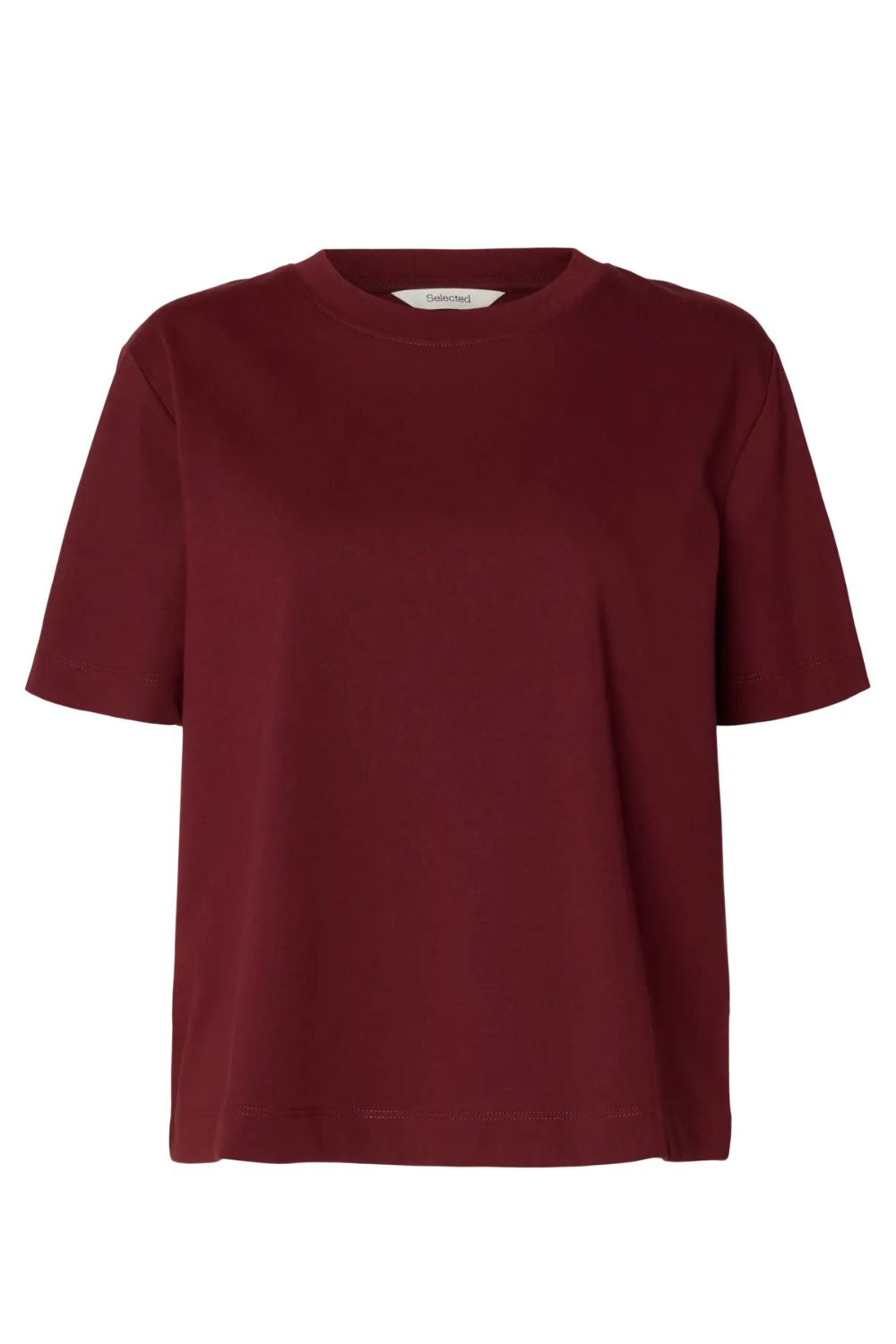Essential Ss Boxy Tee Noos - Tawny Port
