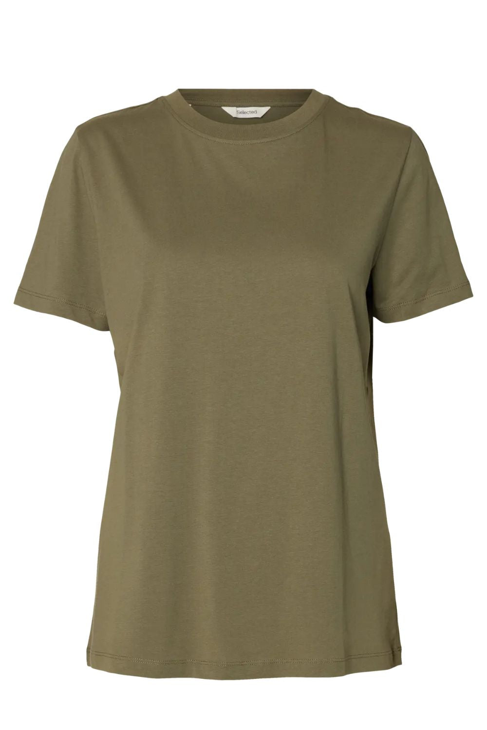 Myessential Ss O-Neck Tee - Kalamata