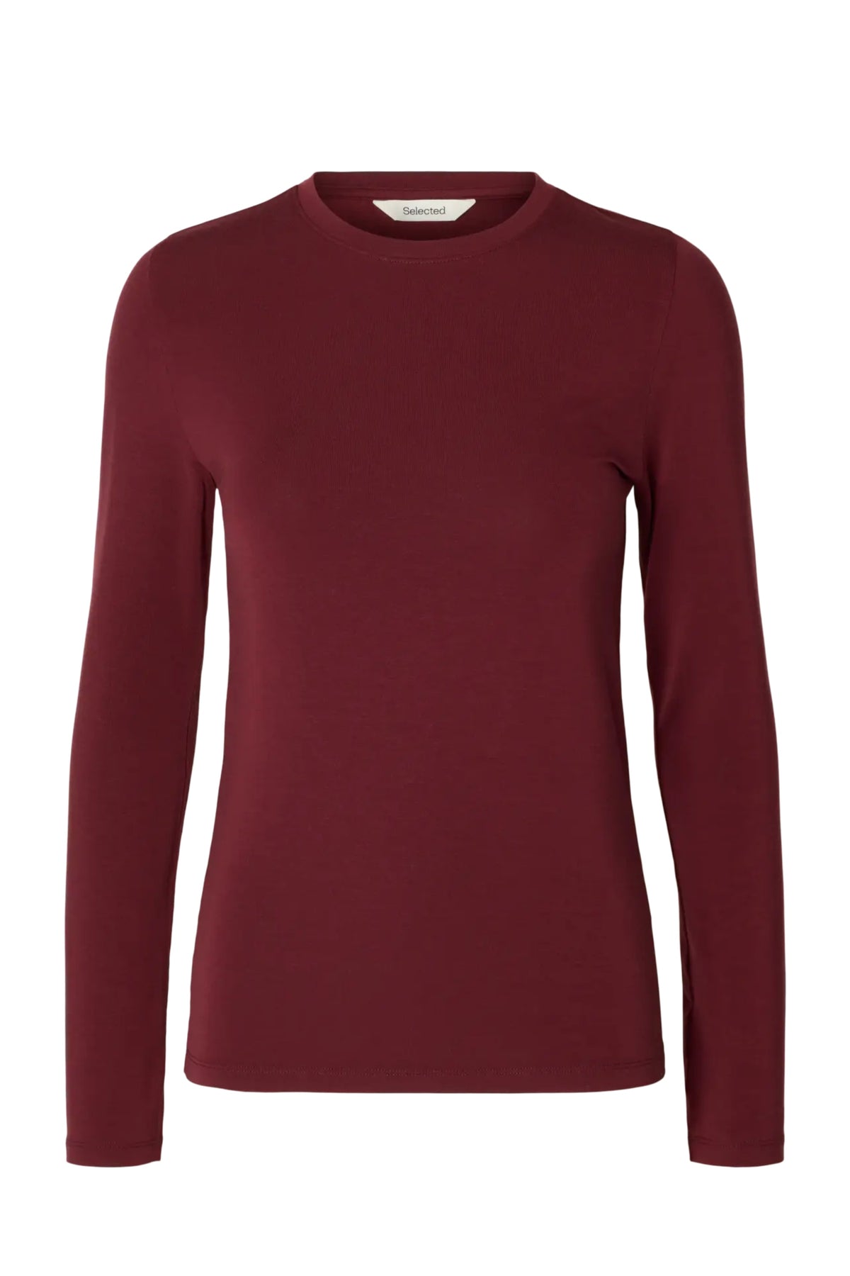 Manja Ls O-Neck Noos - Tawny Port