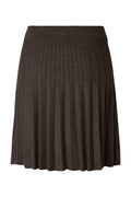 Yaselena Hw Pleated Skirt S. Noos - Coffee Bean Melange