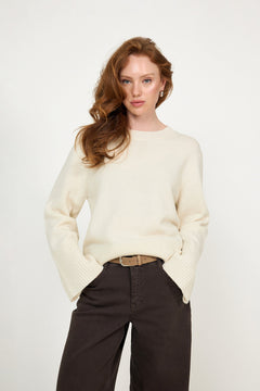 Mari Wool Sweater - Off White