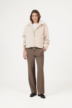 Karoline Teddy Jacket - Off White