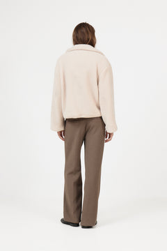 Karoline Teddy Jacket - Off White