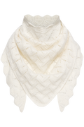 Ane Wool Pointelle Scarf - Creme