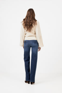 Else Wool Cardigan - Creme