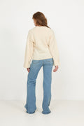Else Wool Cardigan - Creme