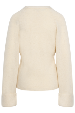 Else Wool Cardigan - Creme