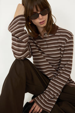 Sunny Polo - Brown Mix