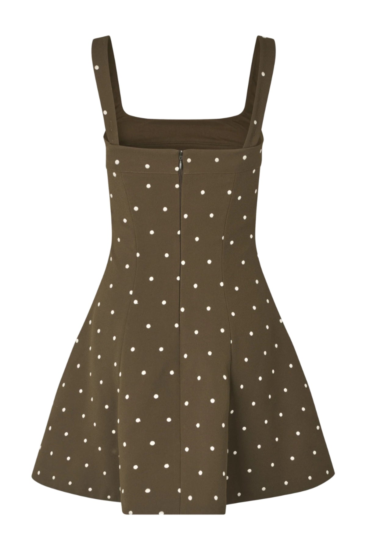 Corset Mini Dress - Dark Olive