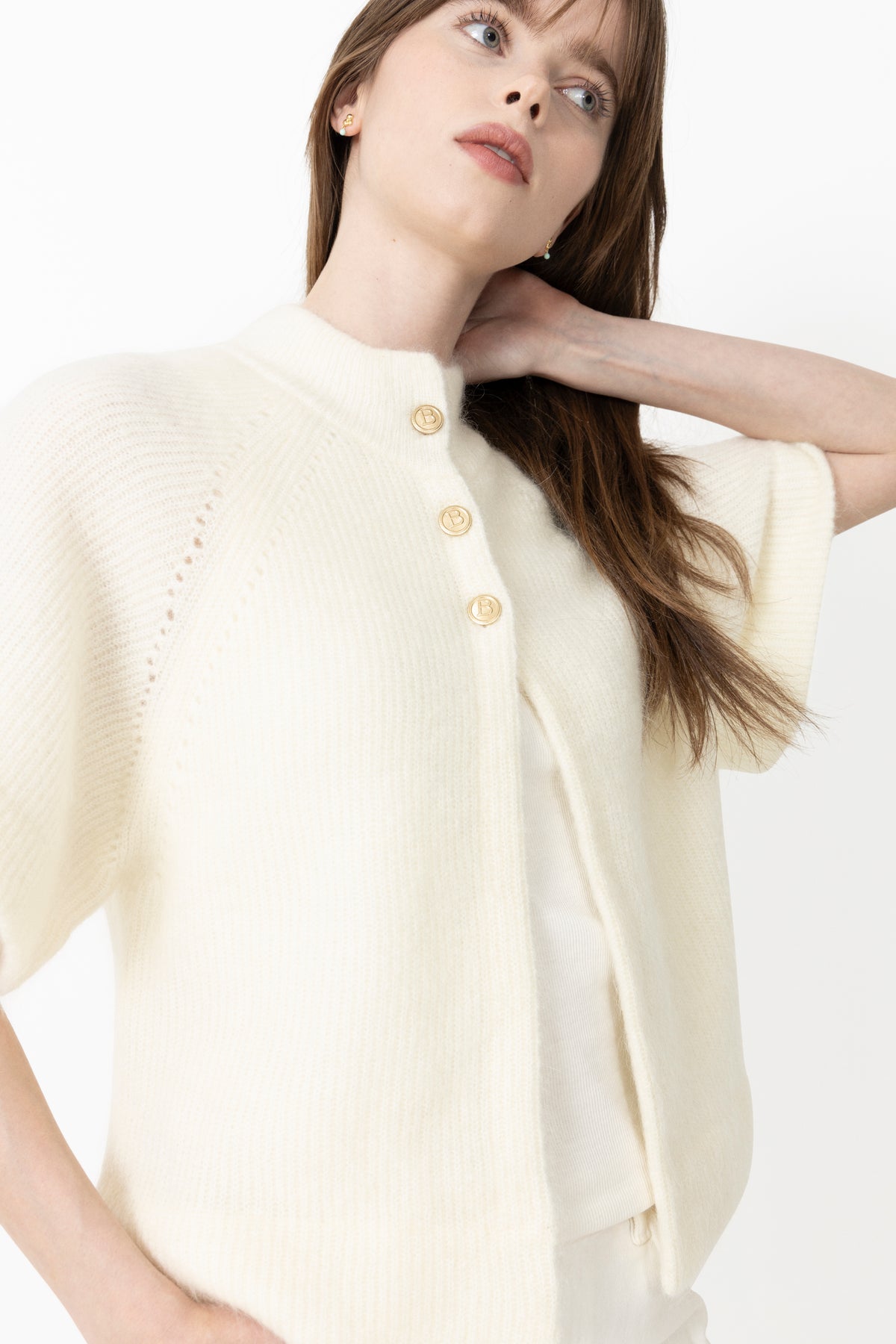 Vilanie Cardigan - Ecru