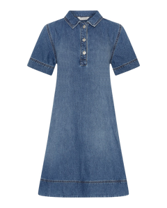 Turo Alena 2/4 Dress - Mid Blue Wash