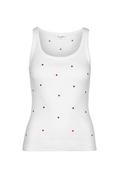Pam Rib Singlet - Berry