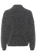 AlphaGZ Short Cardigan - Charcoal Melange