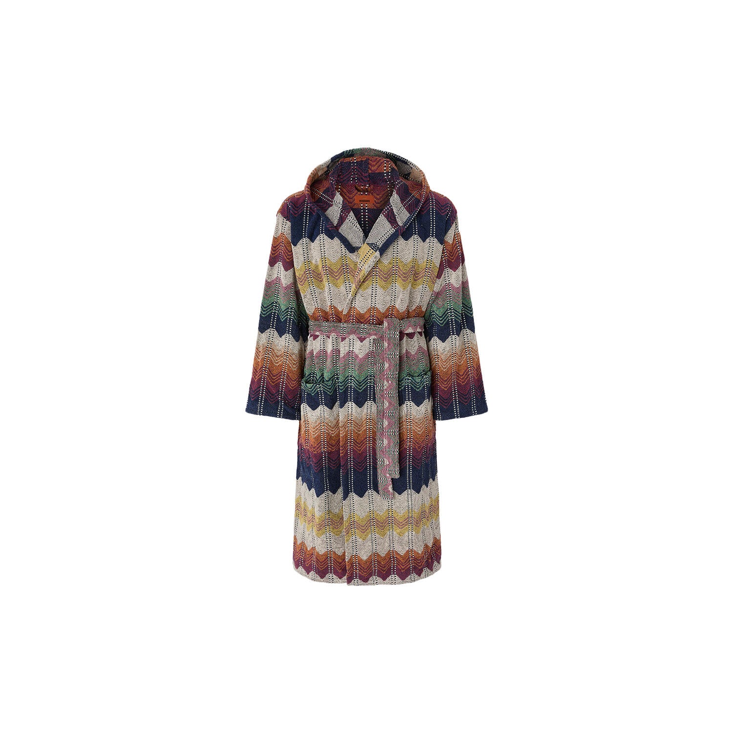 Travis Bathrobe Hooded - Multicolor