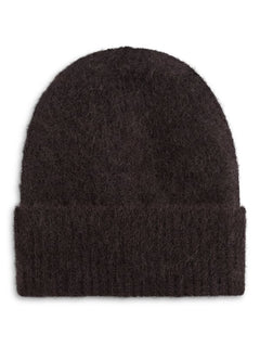 Silje Chunky Hat - Dark Brown