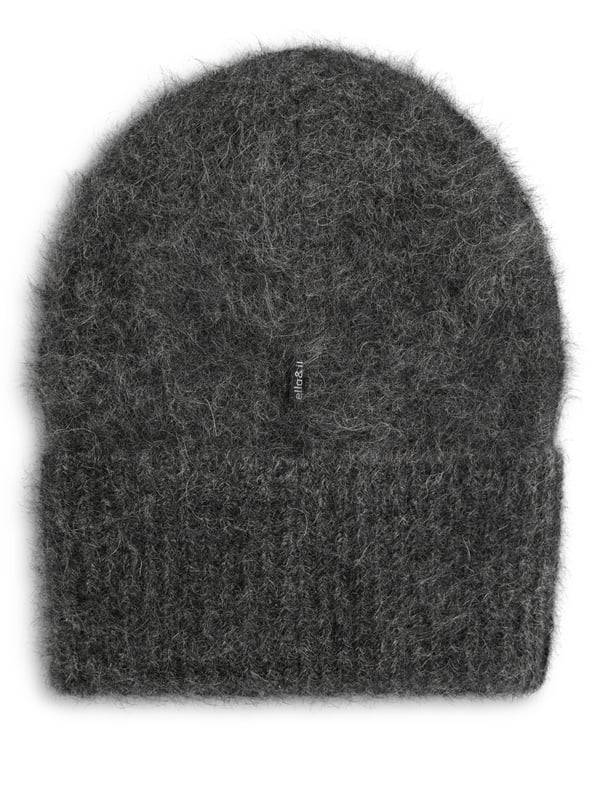 Silje Chunky Hat - Charcoal