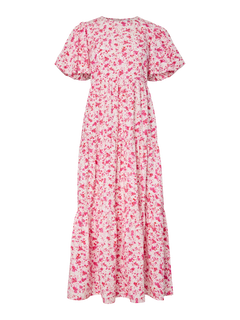 Yascolea Ss Ankle Dress - Pristine Donna