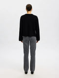 Lulu New Ls Knit Cardigan - Black