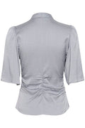 GZbianca Blouse - Grey Blue