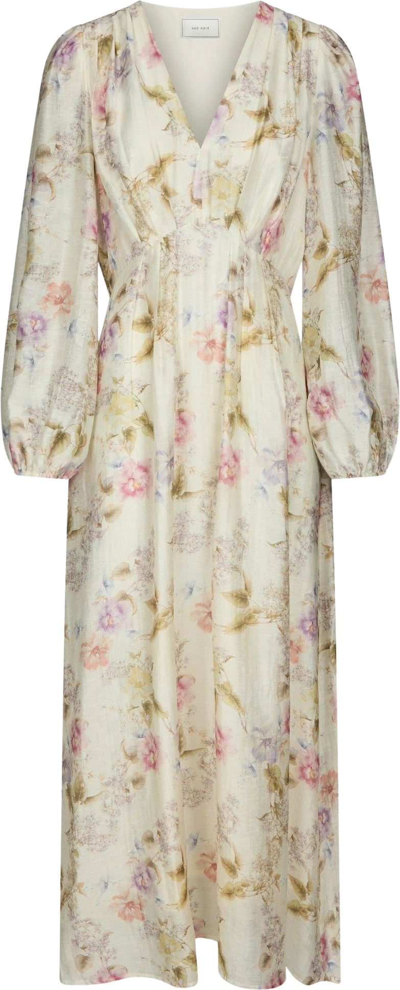 Silfi Vintage Flower Dress - Off White