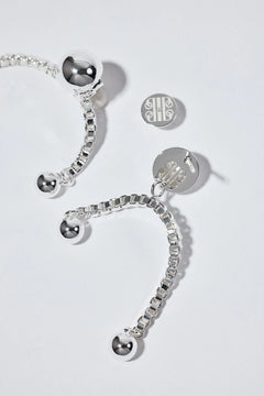 Tiny Solar Studs - Silver