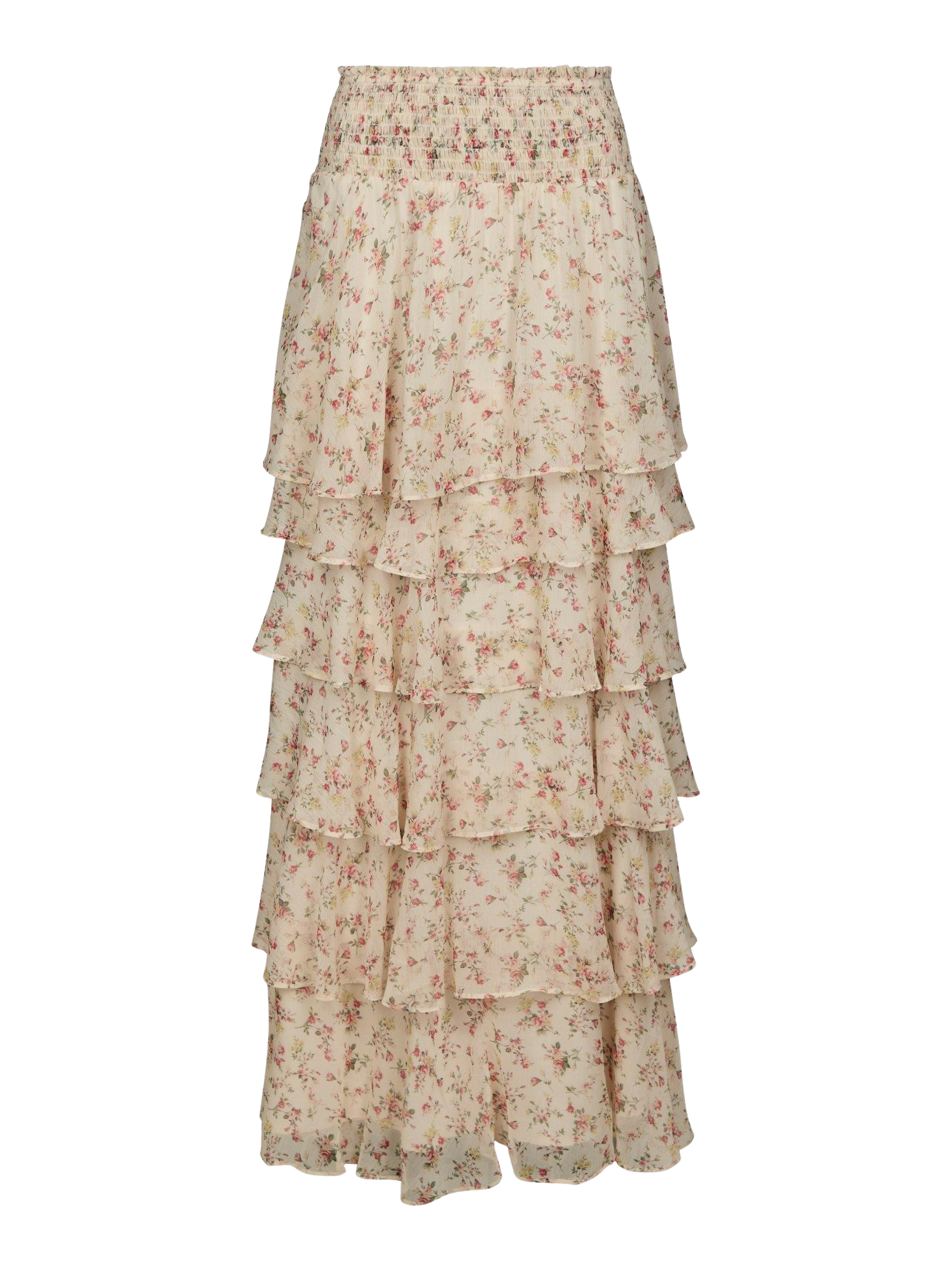 Morris Meadow Printed Skirt - Creme