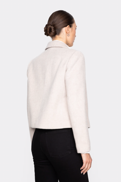 Idalia Jacket - Light Sand Melange